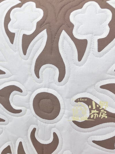 【機縫課程】夏威夷風情拼布抱枕4