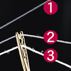 CLOVER【盲縫針/懶人針/免穿線針（細）】2