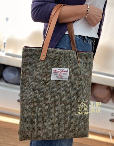 【不定時限定課程】英倫學院風毛呢提袋  x 黛安的布作雜貨3