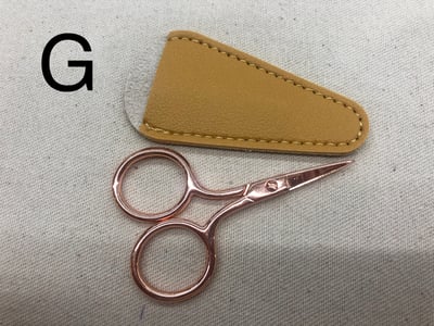 玫瑰金復古小剪刀組8