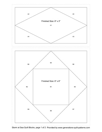 【機縫課程】海之嵐壁飾 / 拼布被6