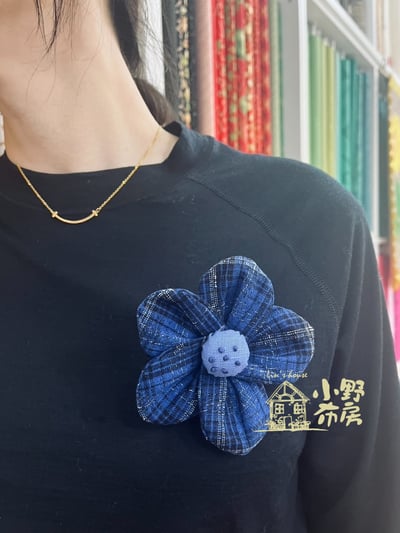 【機縫課程】送給自己一朵優雅布花7