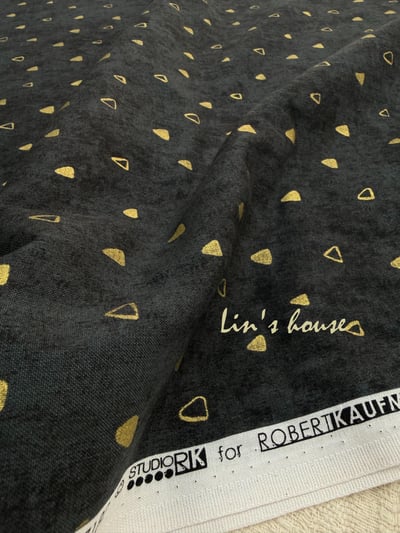 靈感之布｜Klimt Collection 幾何金箔設計布9