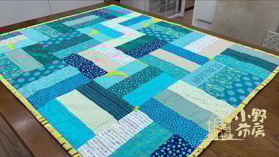 【機縫課程、無經驗】屬於自己的第一條拼布被 x 黛安的布作雜貨2