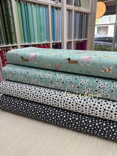 《日常毛孩》美式文青狗狗布系列（Dear Stella Design）1