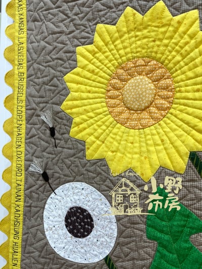 【機縫課程】帶我去旅行蒲公英壁飾3