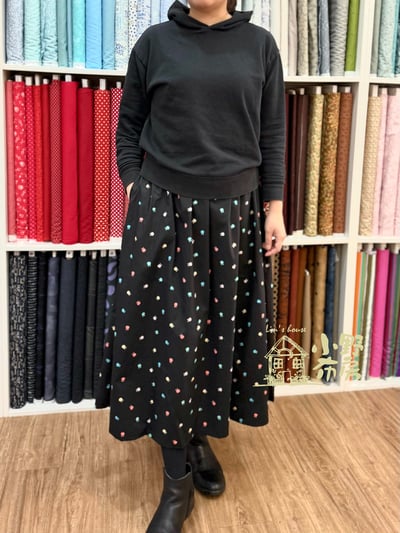 【洋裁課程】一日打造可愛的鬆緊帶裙3