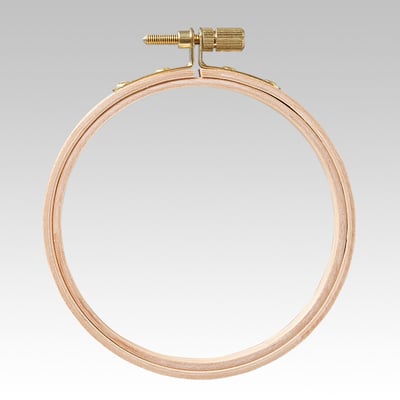 Clover【木製繡花框（10cm）】2