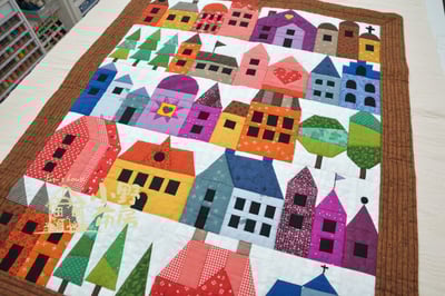 【機縫課程】小房子拼布課7