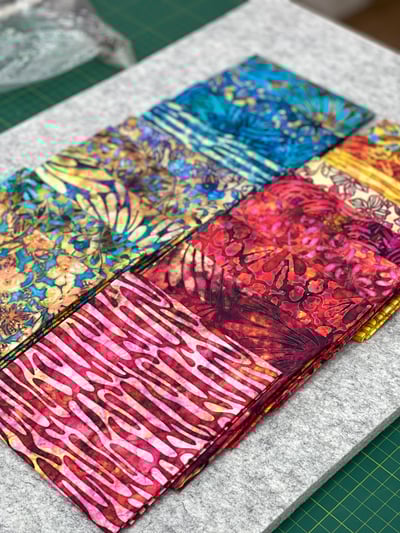 Dan Morris Design【蠟染布2021-02】套布組3