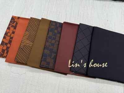 Robert Kaufman 幾何建築套布組3