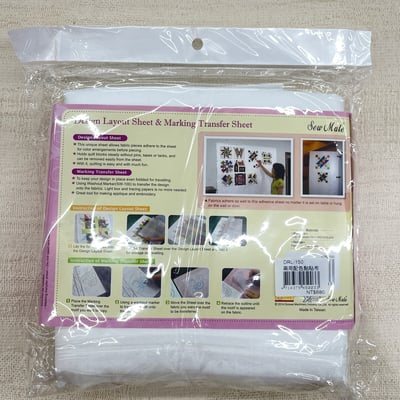 兩用配色黏貼布 片/包3