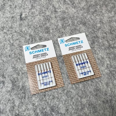 SCHMETZ【藍獅家用針（平紋針織/針織面料）】1