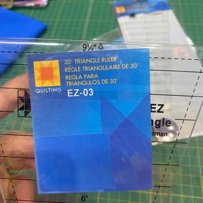 拼布裁切工具【4件組快速機縫拼布尺】9