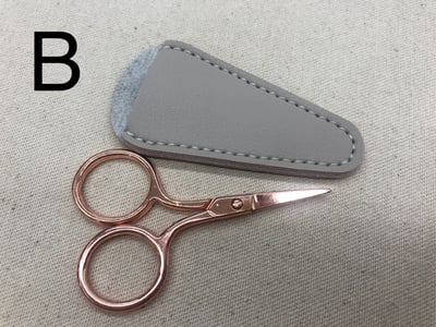 玫瑰金復古小剪刀組3