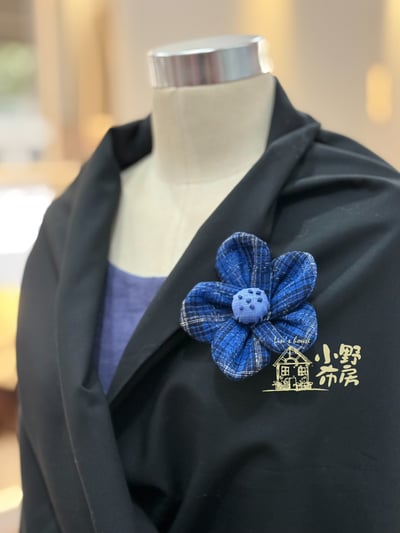 【機縫課程】送給自己一朵優雅布花6