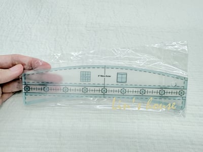 拼布裁切工具【曲線尺規（英寸）】4