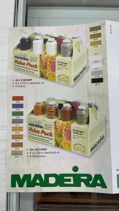 Madeira AeroQuilt No.40萬用壓線2