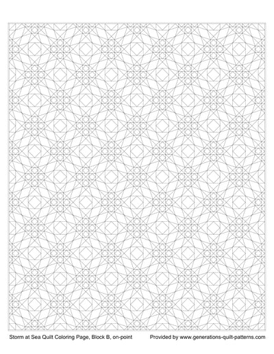 【機縫課程】海之嵐壁飾 / 拼布被5