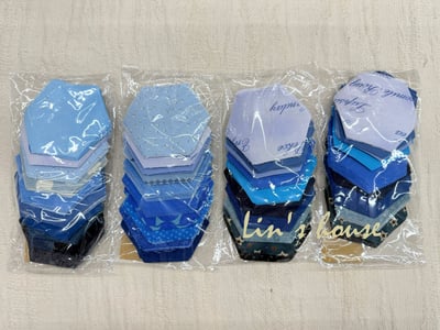 六角形配色布片（隨機出貨）2