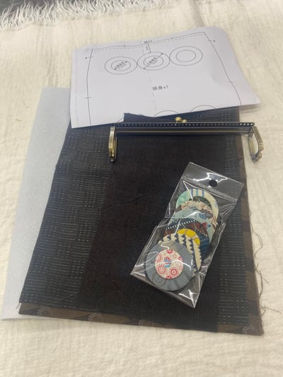 同心圓口金材料包5