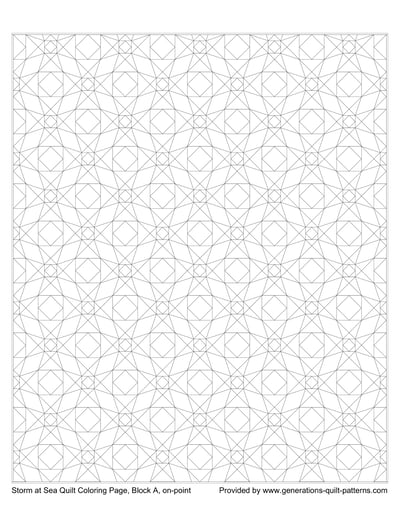 【機縫課程】海之嵐壁飾 / 拼布被2