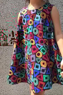 【機縫課程】小女孩的洋裝1