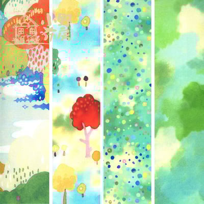 MODA【奇幻森林 Fanciful Forest（綠色）】1