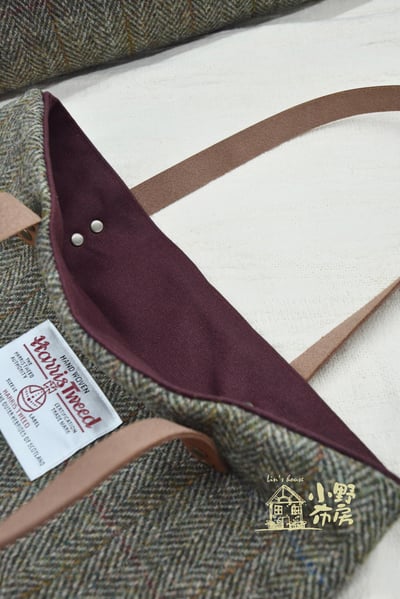 【不定時限定課程】英倫學院風毛呢提袋  x 黛安的布作雜貨5