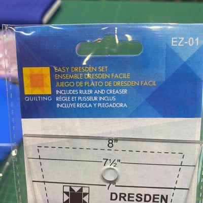拼布裁切工具【4件組快速機縫拼布尺】6