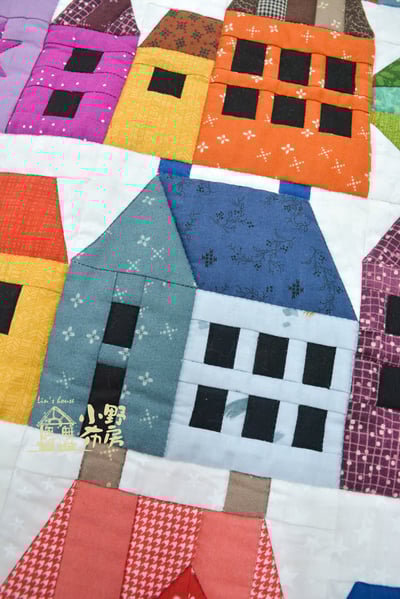 【機縫課程】小房子拼布課4