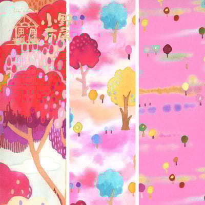 MODA【奇幻森林 Fanciful Forest（紅色02）】1