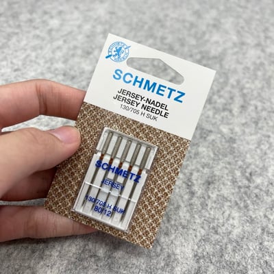 SCHMETZ【藍獅家用針（平紋針織/針織面料）】4