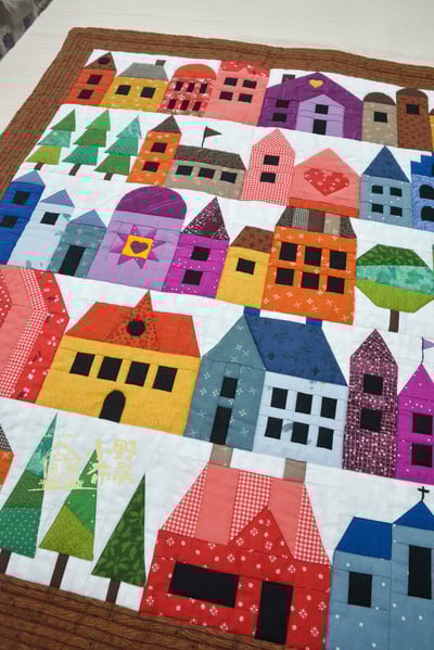 【機縫課程】小房子拼布課8