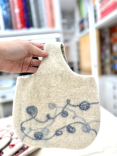 羊毛手提包材料包2