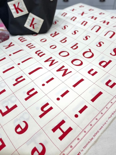 字母材料特惠組合09224