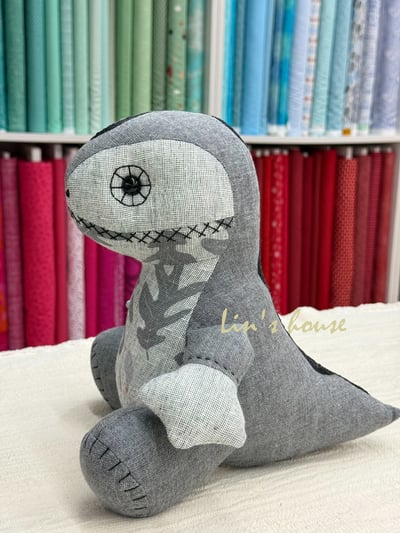 機縫課程【胖胖恐龍：療癒系布娃手作課】2