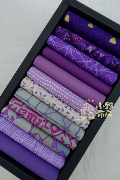 現代簡約紫色套布1
