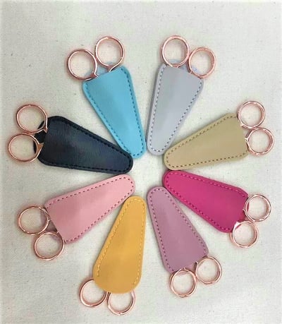 玫瑰金復古小剪刀組1