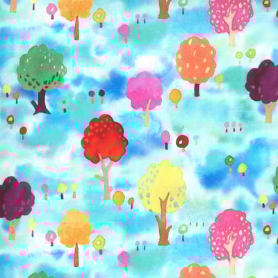 MODA【奇幻森林 Fanciful Forest（藍色）】7