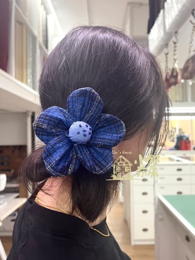 【機縫課程】送給自己一朵優雅布花8