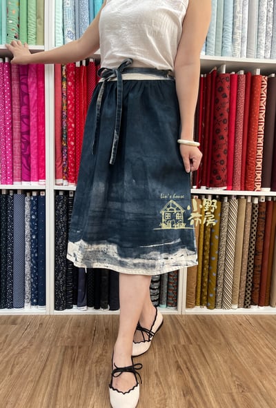 【洋裁課程】夏日半身裙及無袖洋裝7