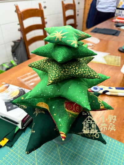 【季節限定課程】親手縫製專屬聖誕樹2