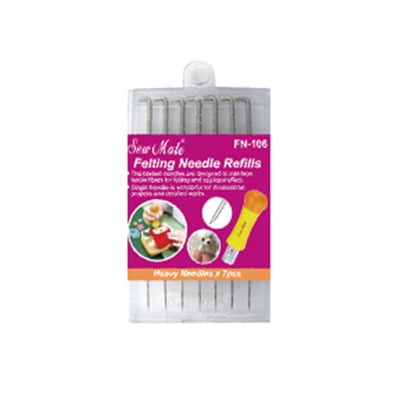 SEW MATE【羊毛氈戳針補充包（細）】1