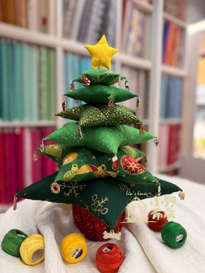 【季節限定課程】親手縫製專屬聖誕樹1