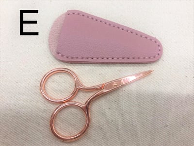 玫瑰金復古小剪刀組6