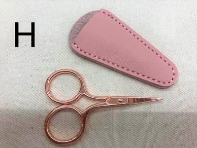 玫瑰金復古小剪刀組9