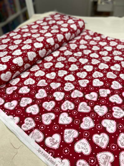 Say It With A Stitch by Mandy Shaw for Henry Glass Fabrics.6