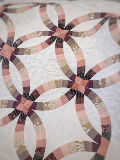 【機縫課程】幸福婚戒壁飾 / 拼布被 x 黛安的布作雜貨3