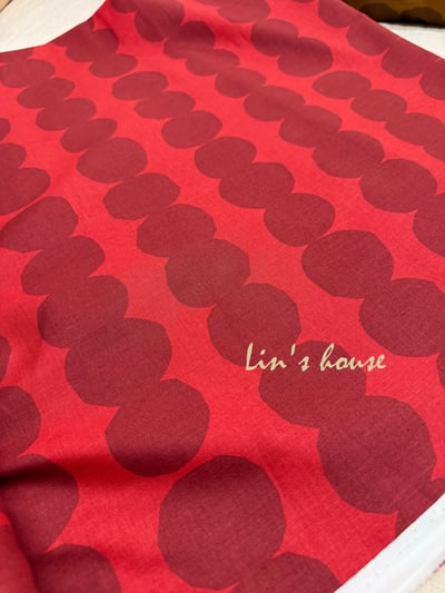 日系設計品牌 un/no 圓點系列布料三色3